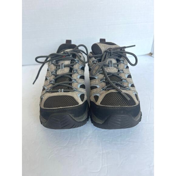 Merrell Women's Moab 3 Hiking Low Top Brindle Brown/Tan Waterproof Sneakers 10W - Picture 3 of 11